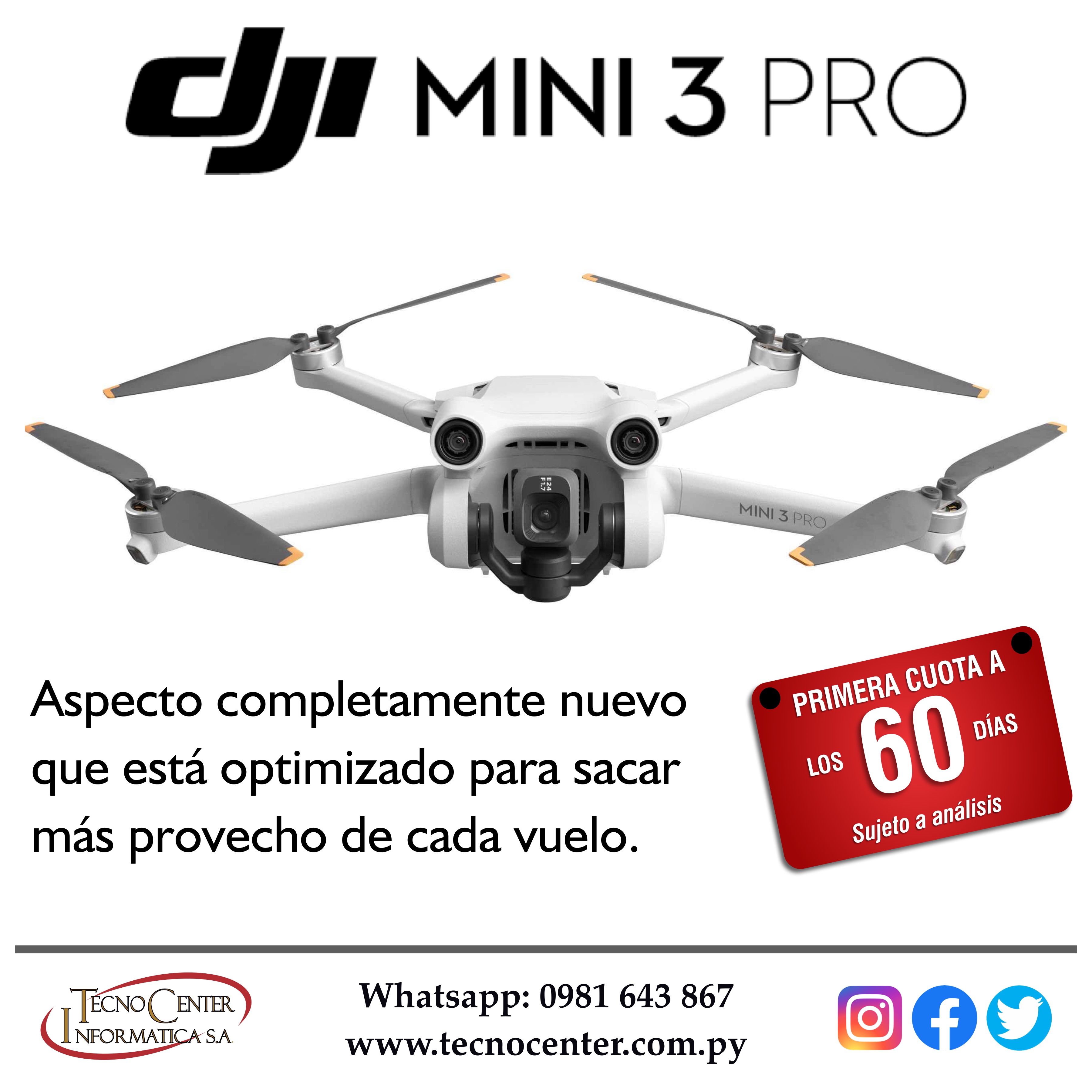 Drone DJI Mini 3 Pro GL